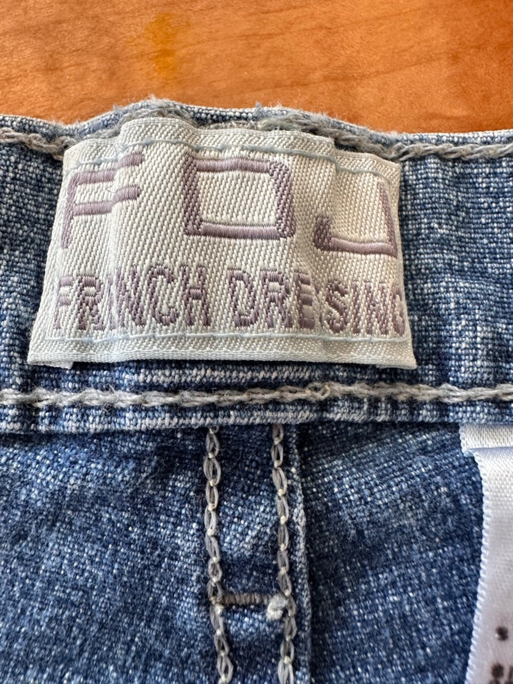 Vintage FDJ French Dressing Jeans Y2K Petite 27x29 (8P Straight Leg Denim Canada - Picture 3 of 15
